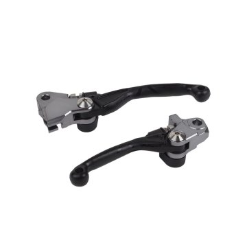 Polisport Komplet zavornih ročic sklopke Yz Yzf 125 250 250F 450F, črne barve