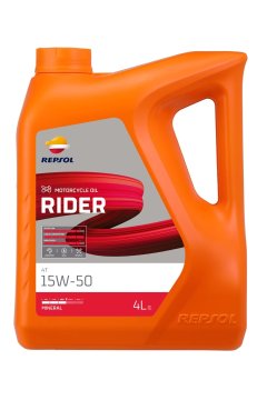 Repsol 4T 15W50 mineralno motorno olje 4L MA2 - Rider RP165M54