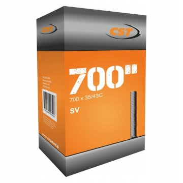 CST Zračnica za cestno in treking kolo 700 x 35/43c z avtomatskim ventilom AV40 37/45-622