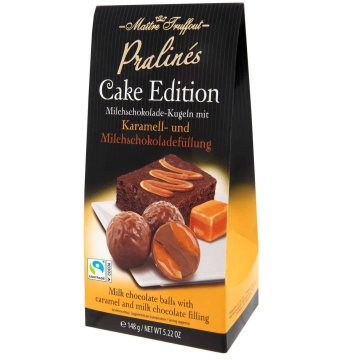 MaitreTruffout Pralinen Cake Edition Milk-Caramel Pralines 148 g