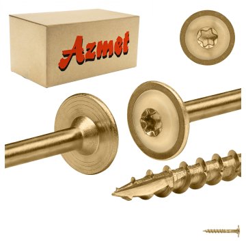 Wkręty do drewna talerzowe WCT 8,0x 60mm (100)