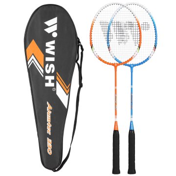 WISH Alumtec 330K komplet badmintonskih loparjev modro-oranžne barve