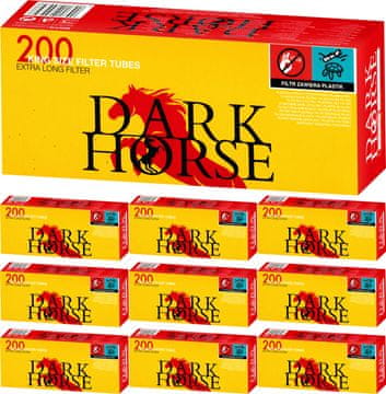 Cigaretne tube DARK HORSE EXTRA LONG 200 kosov x 10