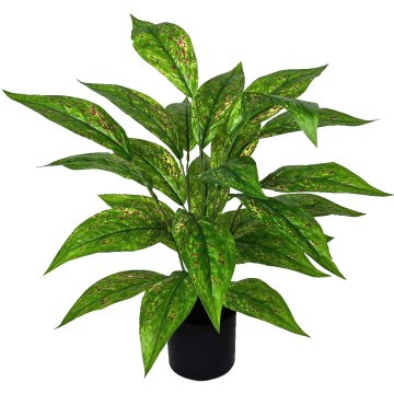 Umetna rastlina v loncu, dekoracija, umetno cvetje, aglaonema 65 cm