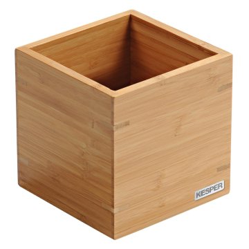 Kesper Pojemnik bambusowy kwadratowy 13x13x13