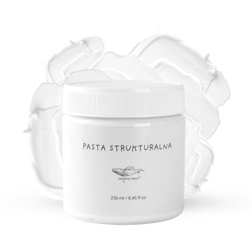 3D STRUKTURNA PASTA GLADKA BELA BARVNA MASA ZA STRUKTURNE UČINKE 250 ml
