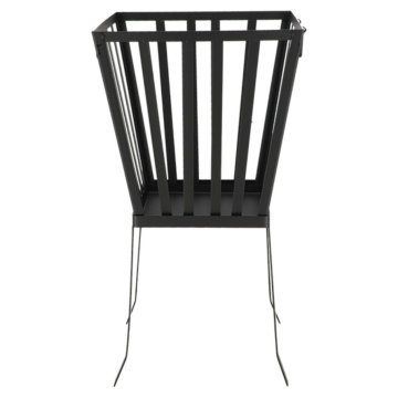 Esschert Design Kosz ogrodowy na ognisko kwadratowy