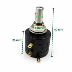 AXZ s.r.o. Sakae 22HPM-10 10 kΩ večobratni potenciometer