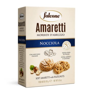 Falcone Amaretti Nocciola italijanski orehovi piškoti Toskana 170 g