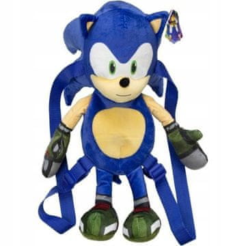 Lansay Plecak szkolny jednokomorowy MASKOTKA SONIC