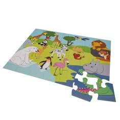 Puzzle Maxi Genialny Dzieciak Zoo