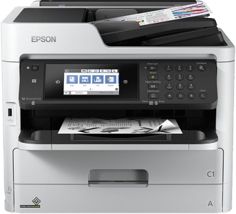 Epson WorkForce Pro WF-M5799DWF Printer Inkjet B/W MFP A4, Counter From 20K to 60K (Used)