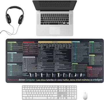 XXL podloga za miško 900x400 Excel Word Windows nemški Office