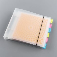 Organizator za albume s predlogami 15,2 x 15,2 cm z ovitki in razdelilniki