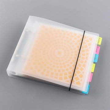 Organizator za albume s predlogami 15,2 x 15,2 cm z ovitki in razdelilniki