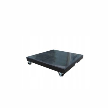 Podstawa do parasola granitowa CARRARA 120 kg UMBROSO czarna