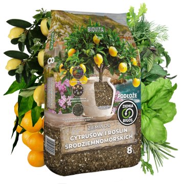 BioVita zemlja za citruse in sredozemske rastline BIGOS 8l