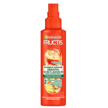 553001 Garnier Fructis Goodbye Damage Keratin 10-v-1 serum za obnovo las brez izpiranja