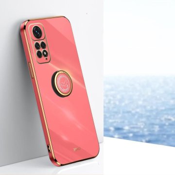 Overboard Ovitek za Xiaomi Redmi Note 11 Pro 4G/5G, Electro Ring, rdeč