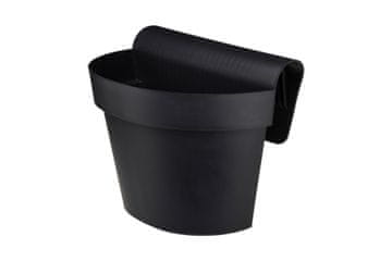 GR Esprit balkonski cvetlični lonec z ročajem 30x20 cm antraciten VERDENIA