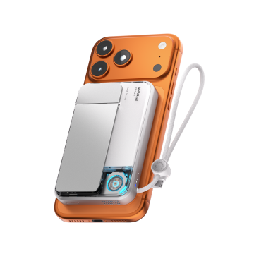 Ice Mag 3 prenosna baterija 10000 mAh MagSafe USB-C hitro polnjenje bela