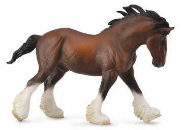 COLLECTA Zbirka. Žrebec iz Clydesdala. Mazilo iz zaliva
