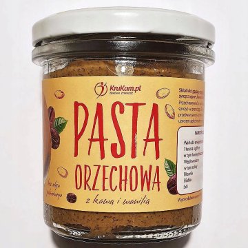 kavna pasta z oreščki, kavo in vanilijo 300 g
