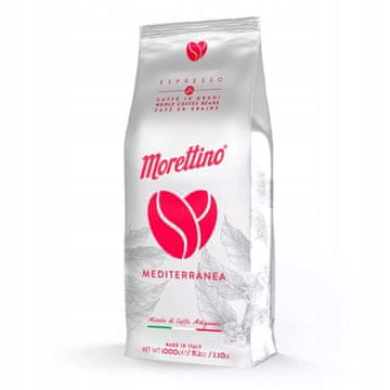 Caffé Morettino Kava v zrnu Mediterranea 1 kg