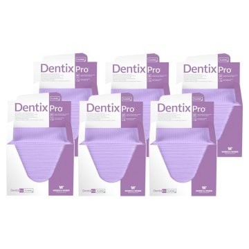 BE Zobni prtički 33 cm x 48 cm vijolični folijski 54 g DentixPro 480 kosov
