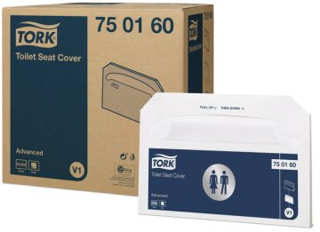 Tork 750160 - nakładki sedesowe, opakowanie 1x250 sztuk