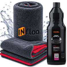Flo ADBL Snežna kepa 1 l + brisača 60x90 cm 1200 g/m²