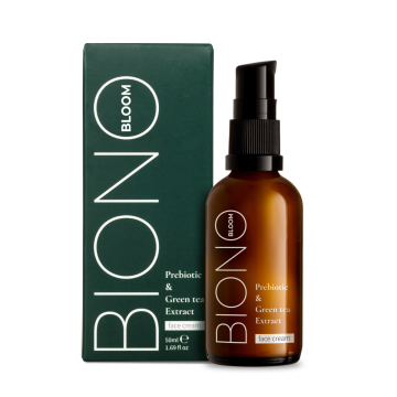 BIO Krema za obraz proti aknam s prebiotiki in izvlečkom zelenega čaja BIONObloom 50 ml