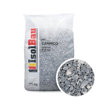 IsolBau marmorni agregat Marmorkies Grigio Carnico 1/4 mm 25 kg