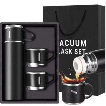 TERMOS TERMOS SKODELICA ZA KAVO IN ČAJ 500 ML VELIKA NEPREPUSTNA + SKODELICE