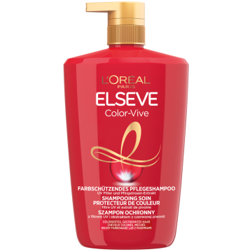 Loreal Elseve Color Vive zaščitni šampon z UV filtrom in izvlečkom rdeče potonike za barvane in pramene lase 1000 ml