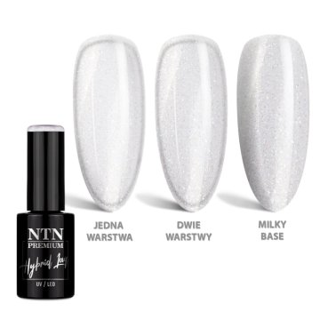 em Lakier hybrydowy LED/UV Gel Polish Whites Nr 475 Limited Edition 5g