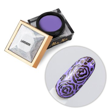 Creative Flow Color Gel - kreatywny NailArt żel do efektu topniejących, miękkich wzorów Lavender HEMA/Di-HEMA free 5 g