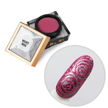 Creative Flow Color Gel - kreatywny NailArt żel do efektu topniejących, miękkich wzorów Velvet Rose HEMA/Di-HEMA free 5 g