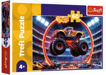 Trefl sestavljanka Monster Truck 17404 60 kosov
