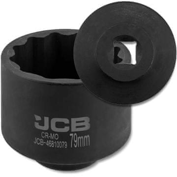 JCB GLOBOKI UDARNI KLJUČ 3/4" Cr-Mo 12-kraki 79 mm NASADNI KLJUČ