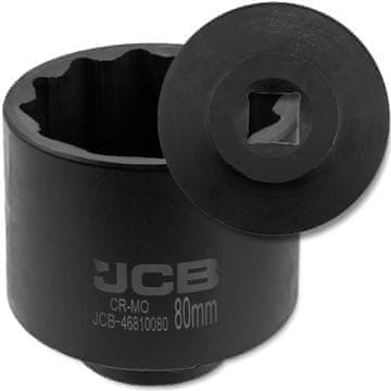 JCB GLOBOKI UDARNI KLJUČ 3/4" Cr-Mo 12-kraki 80 mm NASADNI KLJUČ