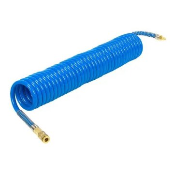 FORSAGE Spiralna pnevmatska cev PU 10x14mm 10m s hitrimi priključki