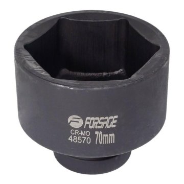 FORSAGE 70 mm 1" 6-kraki udarni nasadni ključ CrMo