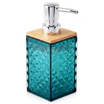 Excellent Houseware Dozownik do mydła turkusowy 300 ml