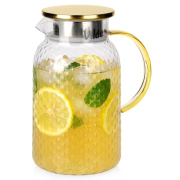 Vilde Dzbanek szklany z pokrywką 1,5 l