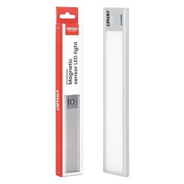 AMIO Bezprzewodowa lampa LED z czujnikiem ruchu 1.2W 1000mAh USB-C 23cm -04893