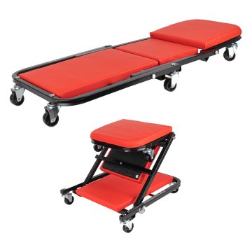 AMIO Leżanka warsztatowa składana 92cm -04899