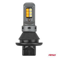 AMIO 2 v 1 LED dnevne luči + smerniki DRL CANBUS 1156 3535 12SMD 12V 24V -05005
