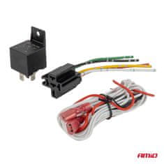AMIO 2 v 1 LED dnevne luči + smerniki DRL CANBUS 1156 3535 12SMD 12V 24V -05005