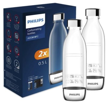 Philips Steklenica za ADD919P2/10 gazirano posodo 0,5 l 2 kosa